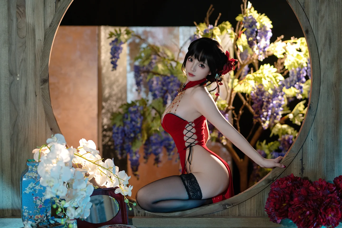 Bangni邦尼 - No.065 元旦旗袍 [82P,8V-1.31GB] tg@simisebaisi 【丝足阁】045.webp